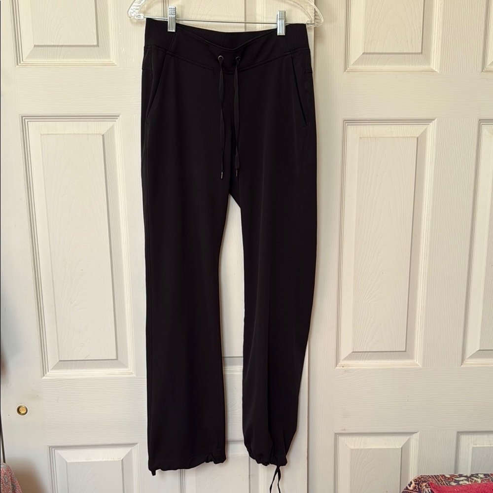 Athleta Black Drawstring Leg Pants - Picture 2 of 5